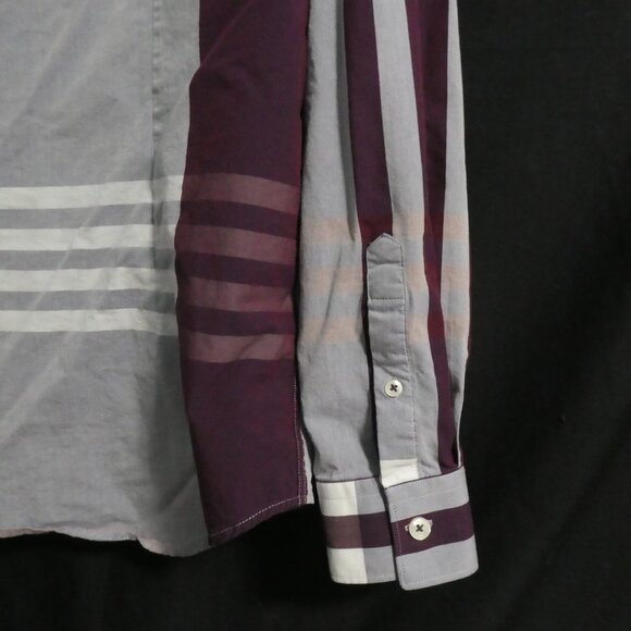 7 DIAMONDS PREMIUM | medium | Plaid Button-Up Closure Casual Shirt W/ Pocket - Picture 15 of 15